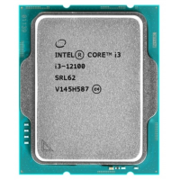 Процессор Intel Core i3-12100 (LGA1700,Alder Lake, 4C/8T, 3.3/4.3GHz, 12MB, 60/89W, UHD Graphics 730