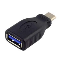 Адаптер DeTech USB 3.0 AF на Type-C OTG (C2G)