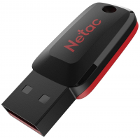 Флеш Диск Netac U197 16Gb , Usb2.0, пластиковая, черная