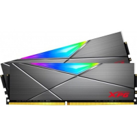 Оперативная память Adata DDR4 32Gb (2x16Gb) 3200MHz pc-25600 XPG SPECTRIX D50 RGB Grey (AX4U320016G16A-DT50)