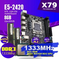 Игровой комплект Материнская плата Atermiter X79 1356 + Процессор Xeon E5 2420 + 8 gb(2x4gb) DDR3 ECC
