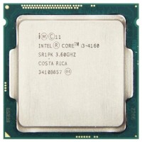 Процессор Intel Core i3-4160 Haswell LGA1150, 2 x 3600 МГц, OEM Б/У