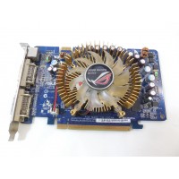 Видеокарта ASUS GeForce 8600 GT 540Mhz PCI-E 256Mb 1400Mhz 128 bit 2xDVI TV HDCP YPrPb Silent Б/У