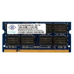 Оперативная память SO-DIMM DDR2 Nanya 2GB 800MHz CL6 (NT2GT64U8HD0BN-AD) OEM в Макеевке ДНР