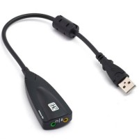 Внешняя звуковая карта USB аудиоадаптер 5HV2 USB (7,1)