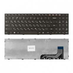 Клавиатура ноутбука LENOVO IdeaPad 100-15, 100-15IBY, 100-15IB, B50-10, B5010 100-15IBY 300-15IBR 300-15ISK 300-17ISK 100-15IBD Series ( RU Black ) 5N20J30715 в Макеевке выгодно