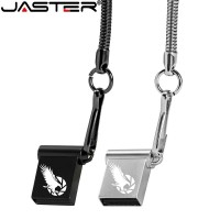Металлическая USB флешка брелок JASTER 16 Gb Флэш/ накопитель для ноутбука и компьютера