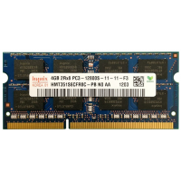 Оперативная память SO-DIMM DDR3 Hynix 4Гб 1600 МГц CL11 (HMT351S6CFR8C-PB) OEM