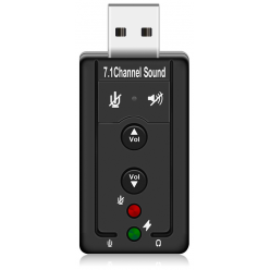 Внешняя звуковая карта Z20 USB 7.1 с регулировкой в Макеевке ДНР