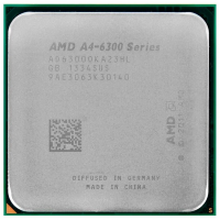 Процессор AMD A4-6300 FM2,  2 x 3700 МГц Б/У