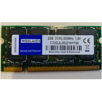 Оперативная память SO-DIMM DDR2 Weilaidi 2GB 800MHz 1,8V