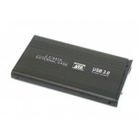 Бокс, карман для жесткого диска 2,5" алюминиевый USB 3.0 DM-2501 57914 черный
