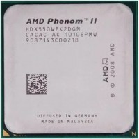 Процессор AMD Phenom II X2 Callisto 550 AM3,  2 x 3100 МГц, OEM Б/У