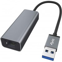 Переходник USB-LAN 1000 Мбит/с, LAN сетевой Ethernet адаптер, RJ45