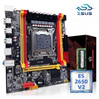 Игровой комплект ZSUS X79 VG2 с Intel LGA2011 Xeon E5 2650 V2 CPU DDR3 32GB (2*16 Гб) 1600 МГц