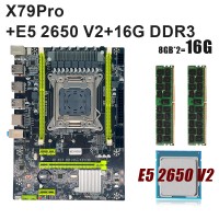 Игровой комплект - KEYIYOU X79Pro, LGA 2011 Xeon 2650V2 (8 ядер/16 потоков) 16GB DDR3