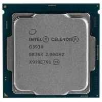 Процессор Intel Celeron G3930 (2,9 ГГц, LGA 1151, 2 Мб, 2 ядра) Б/У