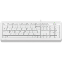 Клавиатура A4TECH Fstyler FK10 белый/серый USB (1147536)