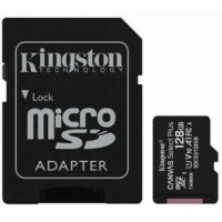 Карта памяти 128GB Kingston SDCS2/128GB MicroSDXC Class 10 UHS-I, SD adapter