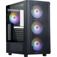 Корпус ATX Accord 3602, Midi-Tower, без БП, черный [acc-3602]