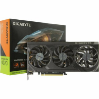 Видеокарта Gigabyte PCI-E 4.0 GV-N4070WF3OC-12GD NVIDIA GeForce RTX 4070 12288Mb 192 GDDR6X 2490/21000 HDMIx1 DPx3 HDCP Ret