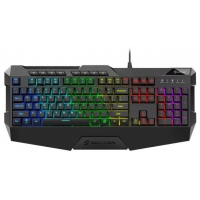 Клавиатура Sharkoon Skiller SGK4 (Резиновые колпачки, RGB) черный