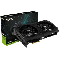 Видеокарта Palit GeForce RTX 4060 Dual (8 ГБ 128 бит) [NE64060019P1-1070D]