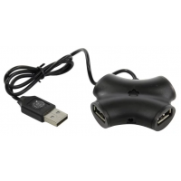 Разветвитель USB Cbr USB HUB CH 100 Black