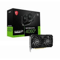 Видеокарта MSI RTX 4060 Ti VENTUS 2X BLACK 8G OC 128bit GDDR6 HDMIx1 DPx3 HDCP Retail