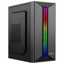 Корпус Mini-Tower Ginzzu [B350 RGB], Micro-ATX, без БП, Черный в Макеевке ДНР