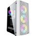 Корпус Powercase Rhombus X4 Mesh LED White (CMRMW-L4) в Макеевке ДНР