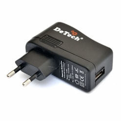 Зарядное DeTech TJ-092 5V2A блок питания для планшетов  USB