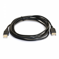 Кабель DeTech USB 2.0 AM-AF 24AWG 1.2M (usb удлинитель)