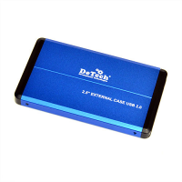 Карман для жесткого диска 2.5" DeTech DT-EX25U2 (Blue)